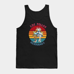 Los pollos hermanos || Retro Fan Art Tank Top